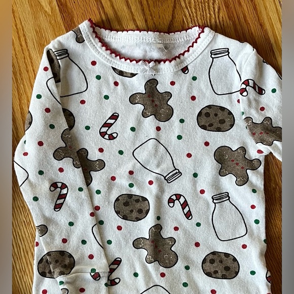 Christmas Pajamas size 18M Chick Pea 4 piece "Ready for Santa" and Gingerbread - Picture 3 of 6